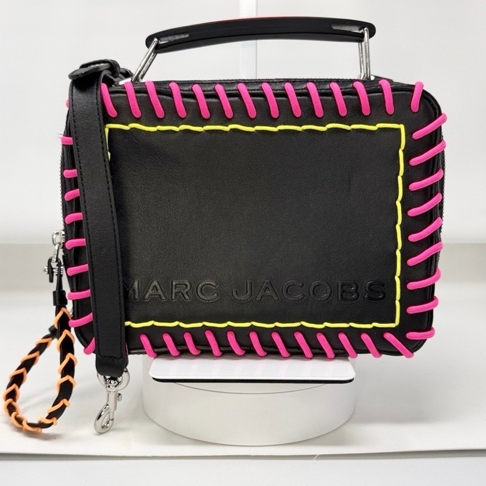 Marc Jacobs Whipstitch "The Box" 20 Crossbody/Shoulder Bag